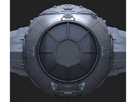 TIE Fighter - Star Wars Modèles 3D en vedette