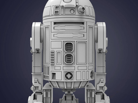 R2-D2 Droid - Star Wars 3D Принт Модель