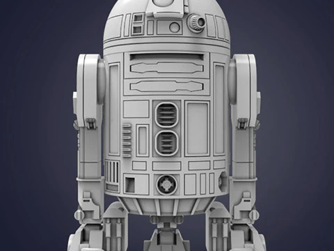 R2-D2 Droid - Star Wars 3D Print Model