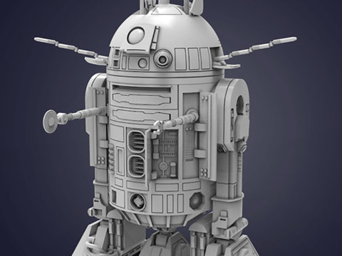R2-D2 Droid - Star Wars 3D Принт Модель