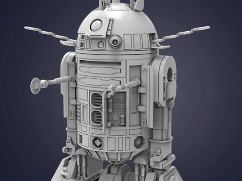 R2-D2 Droid - Star Wars 3D Print Model