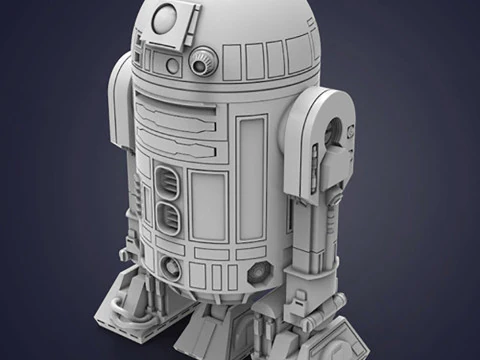 R2-D2 Droid - Star Wars 3D Print Model