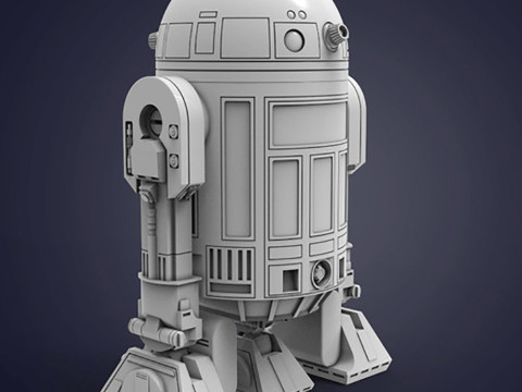 R2-D2 Droid - Star Wars 3D Принт Модель