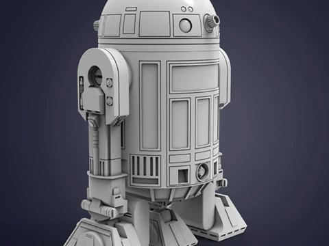 R2-D2 Droid - Star Wars 3D Print Model