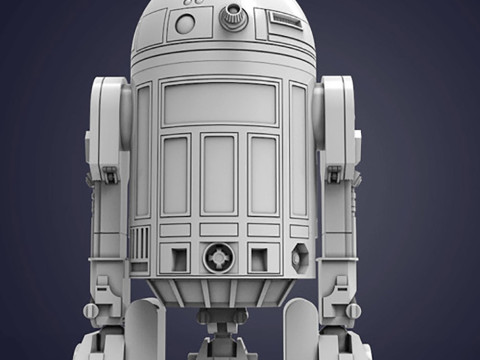 R2-D2 Droid - Star Wars 3D Принт Модель