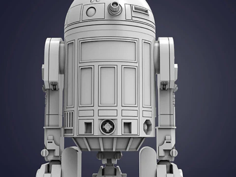 R2-D2 Droid - Star Wars 3D Print Model