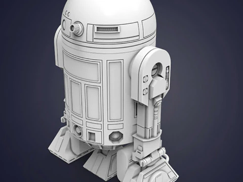 R2-D2 Droid - Star Wars 3D Print Model