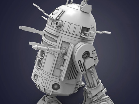 R2-D2 Droid - Star Wars 3D Принт Модель