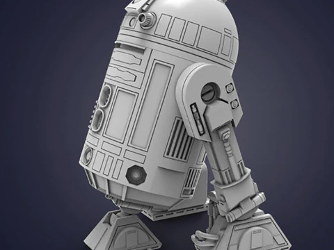 R2-D2 Droid - Star Wars 3D Print Model