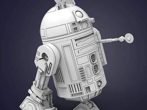 R2-D2 Droid - Star Wars 3D Принт Модель