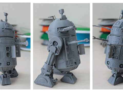 R2-D2 Droid - Star Wars 3D Print Model