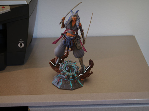 Ahsoka Tano Samurai Concept - Star Wars Modello di stampa 3D