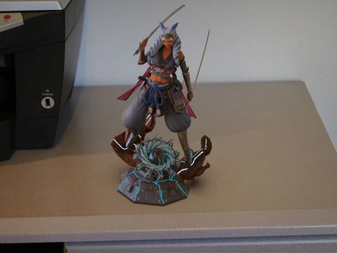 Ahsoka Tano Samurai Concept - Star Wars 3D Print Model