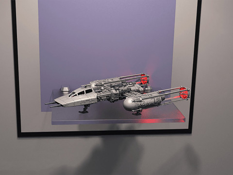 Y-wing Starfighter - Star Wars 3D 프린트 모델