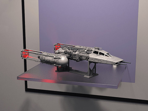 Y-wing Starfighter - Star Wars 3D 프린트 모델