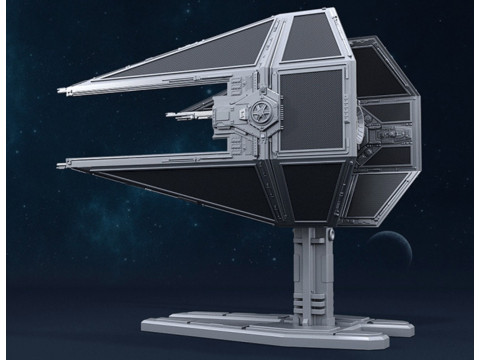 TIE Interceptor - Star Wars Model Cetak 3D