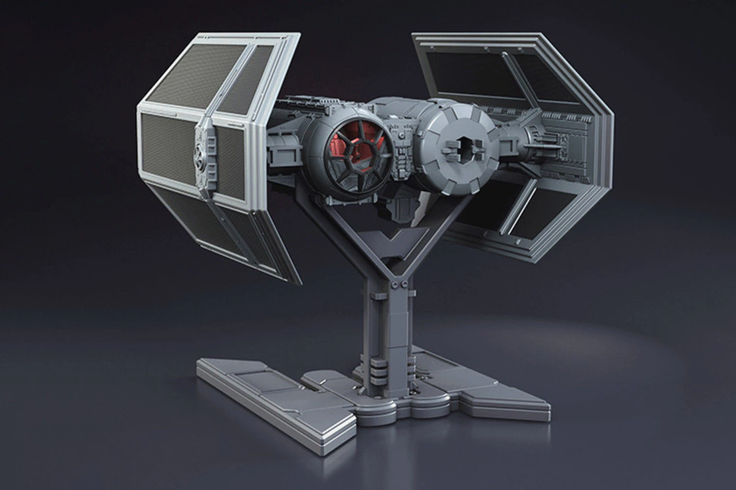 TIE Bomber - Star Wars 3D Print Model .c4d .max .obj .3ds .fbx .stl .blend