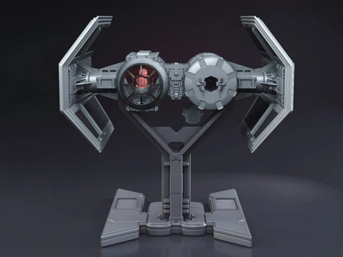 TIE Bomber - Star Wars 3D Print Model