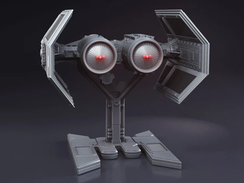 TIE Bomber - Star Wars 3D Print Model