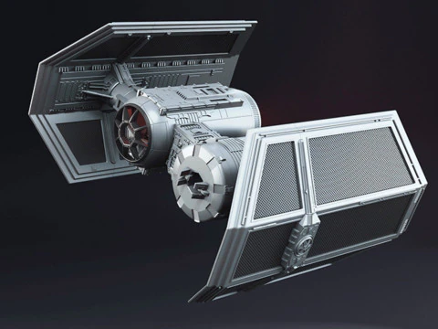TIE Bomber - Star Wars 3D Print Model