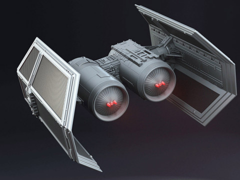 TIE Bomber - Star Wars Modelo de Impressão 3D