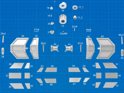 TIE Bomber - Star Wars Modelo de Impressão 3D