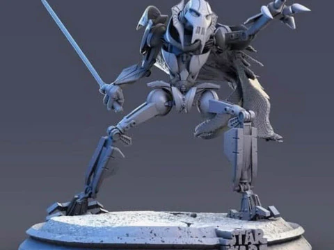 General Grievous - Star Wars 3D Print Model