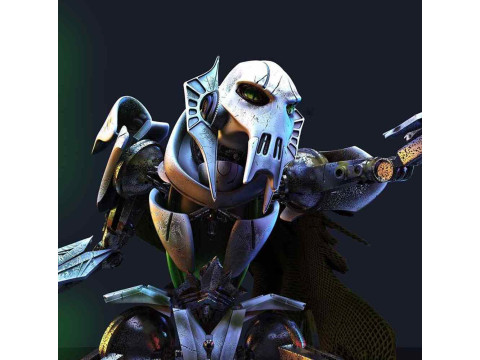 General Grievous - Star Wars 3D Print Model