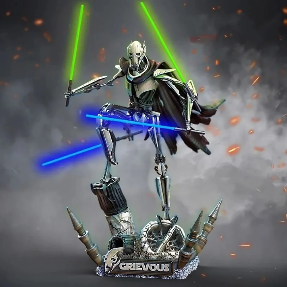 General Grievous - Star Wars 3D Print Model .c4d .max .obj .3ds .fbx .stl .blend 