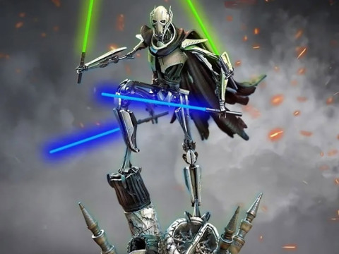 General Grievous - Star Wars 3D Print Model