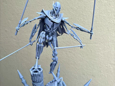 General Grievous - Star Wars 3D Print Model