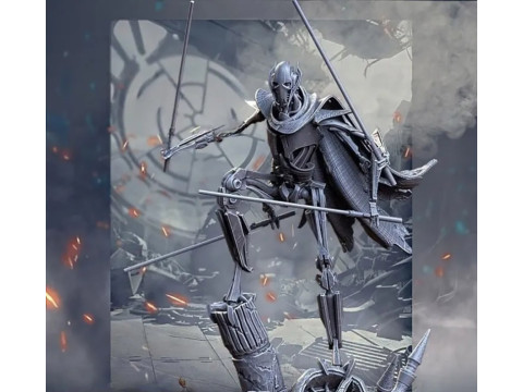 General Grievous - Star Wars 3D प्रिंट मॉडल