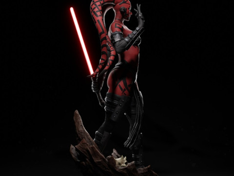 Darth Talon - Star Wars 3Dプリントモデル