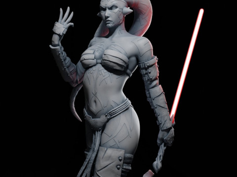 Darth Talon - Star Wars 3Dプリントモデル