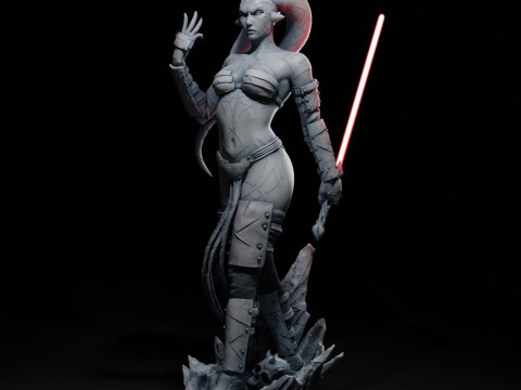 Darth Talon - Star Wars 3Dプリントモデル