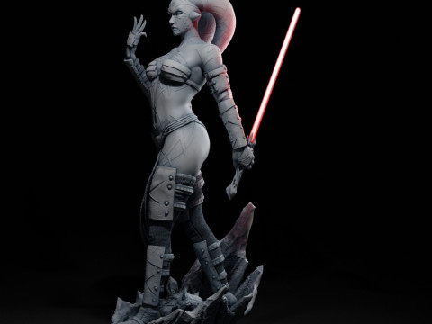 Darth Talon - Star Wars 3Dプリントモデル