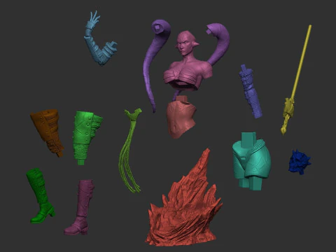 Darth Talon - Star Wars 3D Print Model
