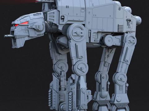 AT-M6 Walker 3D Print Model