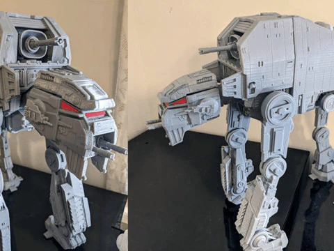 AT-M6 Walker 3D Print Model