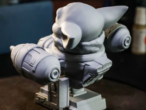 Chibi Grogu - Mandalorian 3D Print Model