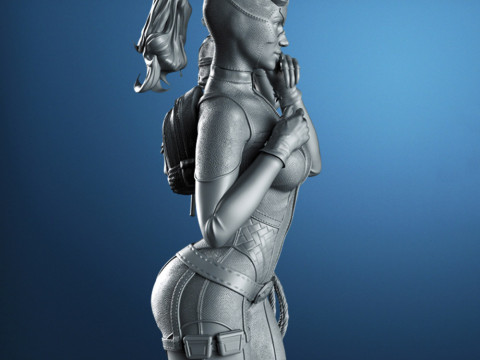 Catwoman Figure 3D Принт Модель