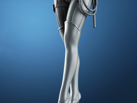Catwoman Figure 3D Принт Модель
