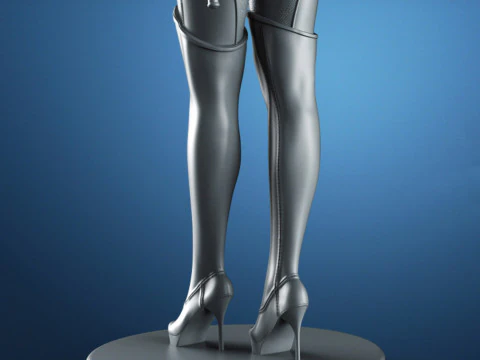 Catwoman Figure 3D Print Model