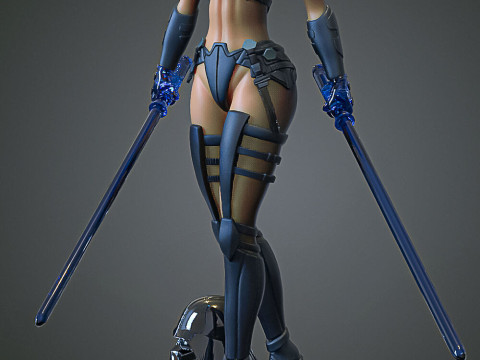 Ahsoka - Star Wars 3D Print Model