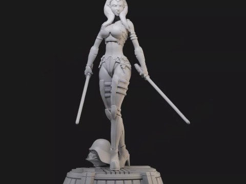 Ahsoka - Star Wars Modello di stampa 3D