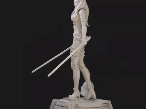Ahsoka - Star Wars 3D Print Model