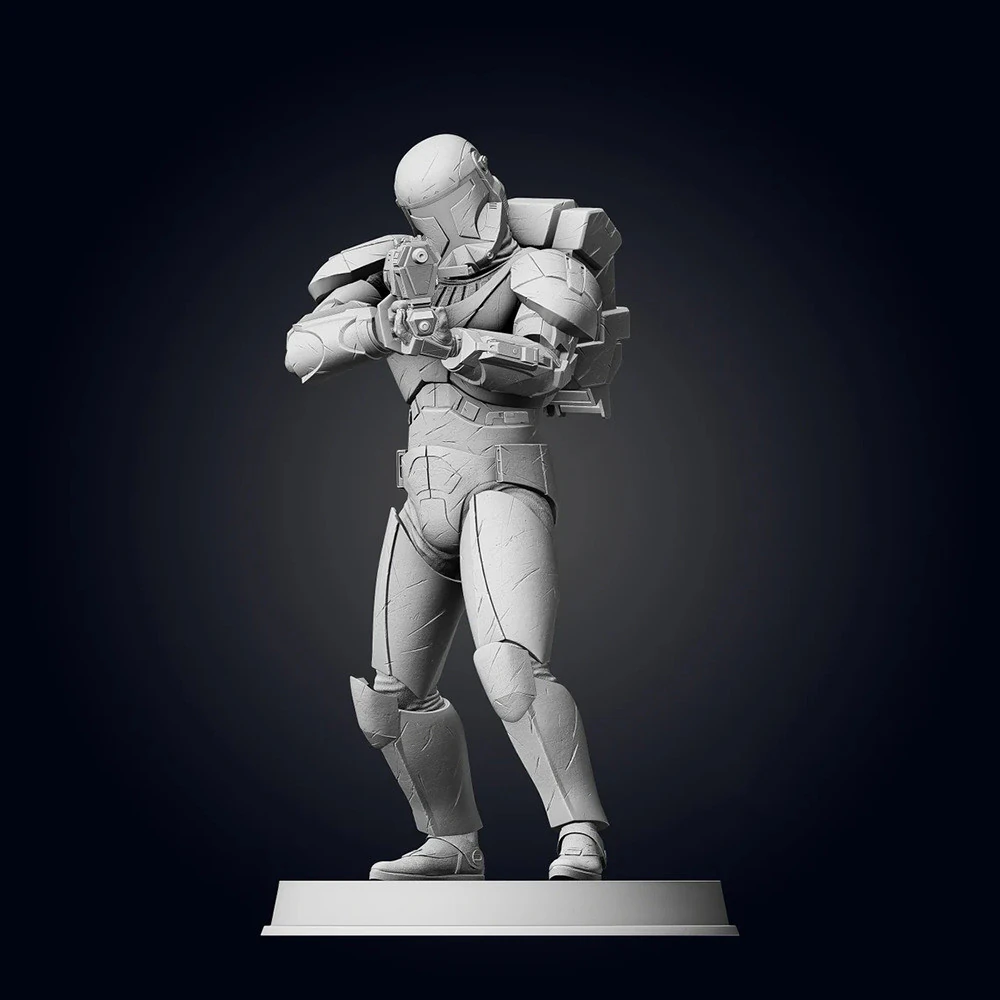 Republic Commando 3D Print Model .c4d .max .obj .3ds .fbx .stl .blend