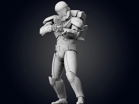 Republic Commando 3D Print Model