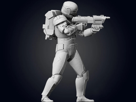 Republic Commando Model do druku 3D