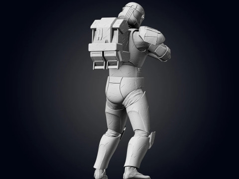 Republic Commando Model do druku 3D